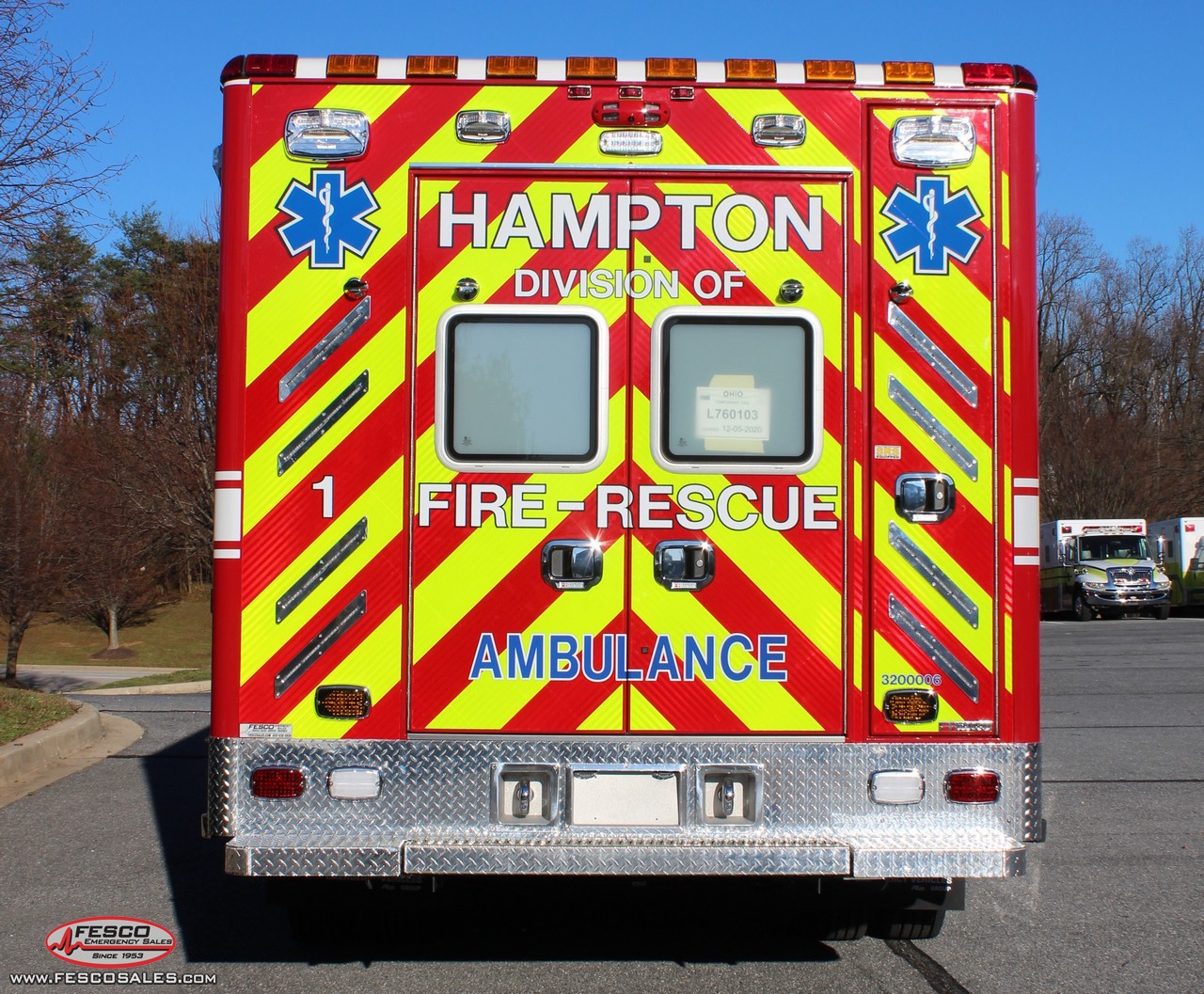 Hampton-rear Fire & EMS Graphics