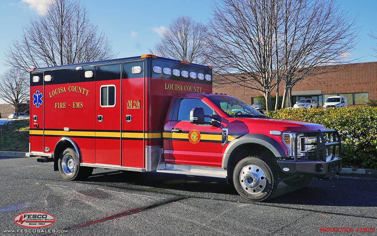 2019 Horton 603F Ford F550 4x4 FESCO