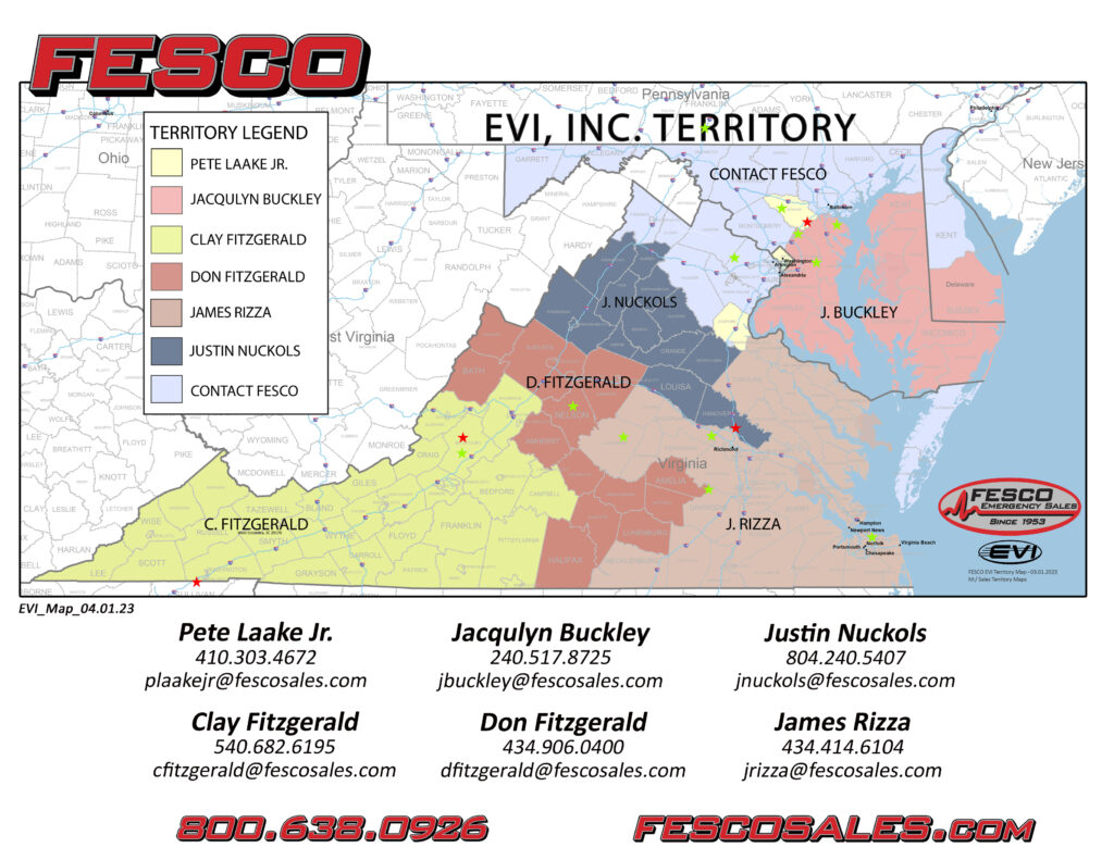 FESCO_EVI_Map_04.01.23-1024x791 Sales Territory Maps